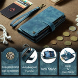 CaseMe iPhone 15 Pro Etui C30 Series Petrol