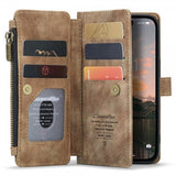 CaseMe iPhone 15 Pro Etui C30 Series Brun