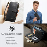 CaseMe iPhone 15 Pro Etui C30 Series Svart