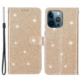 iPhone 15 Pro Etui Glitter Gull