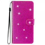 iPhone 15 Pro Etui Glitter Magenta