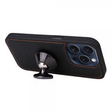 Betopnice iPhone 15 Pro Etui Avtagbart Deksel 005 Svart