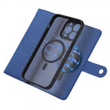 VILI iPhone 15 Pro Etui Avtagbart Deksel GHB Series MagSafe Blå