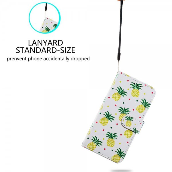 iPhone 15 Pro Etui Motiv Ananas