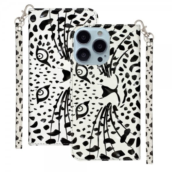 iPhone 15 Pro Etui Motiv Leopard