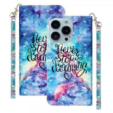 iPhone 15 Pro Etui Motiv Never Stop Dreaming