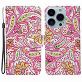 iPhone 15 Pro Etui Motiv Paisleymønster