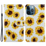 iPhone 15 Pro Etui Motiv Solsikker