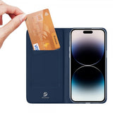 Dux Ducis iPhone 15 Pro Etui Skin Pro Series Blå