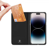 Dux Ducis iPhone 15 Pro Etui Skin Pro Series Svart
