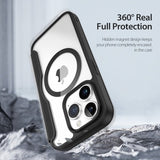 Dux Ducis iPhone 15 Pro Etui Skin X Pro Series MagSafe Svart