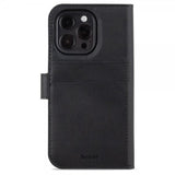 holdit iPhone 15 Pro Etui Wallet Case Magnet Plus Svart