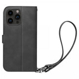 Spigen iPhone 15 Pro Etui Wallet S Pro Svart