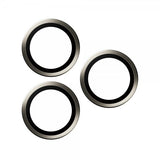PanzerGlass iPhone 15 Pro/iPhone 15 Pro Max Kamerabeskytter Hoops Natural Titanium