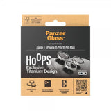 PanzerGlass iPhone 15 Pro/iPhone 15 Pro Max Kamerabeskytter Hoops White Titanium