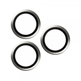 PanzerGlass iPhone 15 Pro/iPhone 15 Pro Max Kamerabeskytter Hoops White Titanium