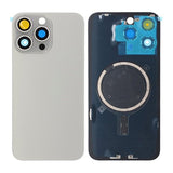 iPhone 15 Pro Max baksideglass med Magsafe-magnet - grå