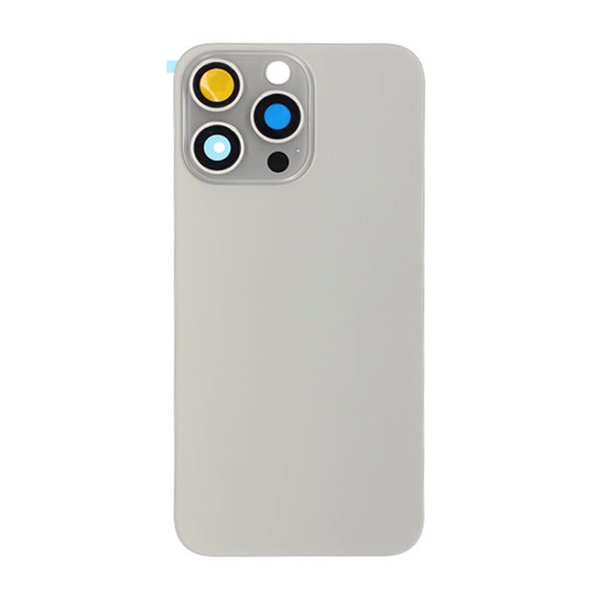iPhone 15 Pro Max baksideglass med Magsafe-magnet - grå