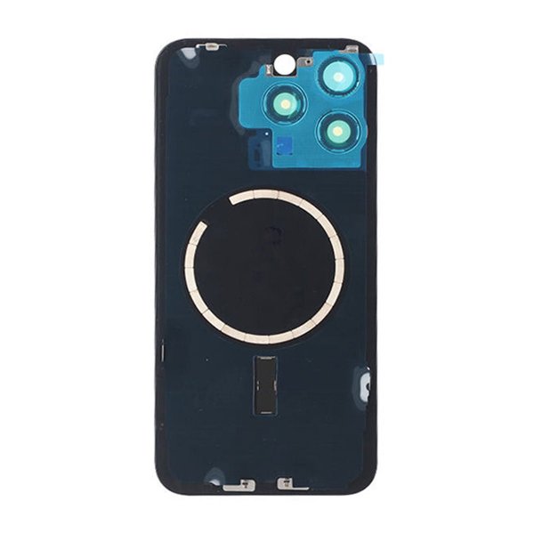 iPhone 15 Pro Max Baksideglass med Magsafe Magnet - Hvit