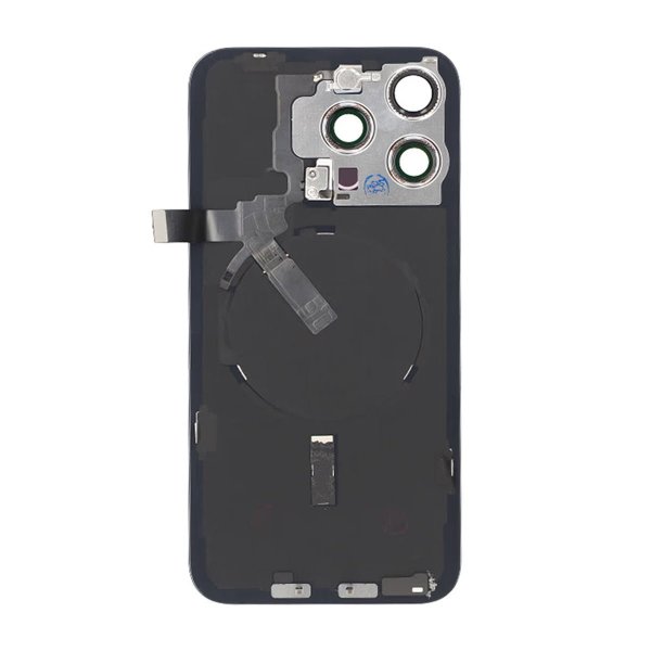 iPhone 15 Pro Max Baksideglass Komplett OEM - Titansvart