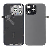 iPhone 15 Pro Max Baksideglass Komplett OEM - Titansvart