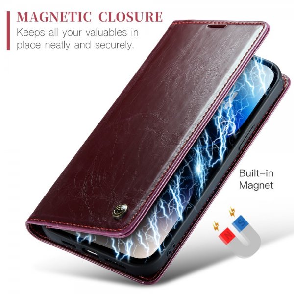 CaseMe iPhone 15 Pro Max Etui 003 Series Rød