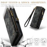 CaseMe iPhone 15 Pro Max Etui 008 Series Avtakbart Deksel Svart
