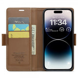 CaseMe iPhone 15 Pro Max Etui 023 Series Brun