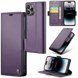 CaseMe iPhone 15 Pro Max Etui 023 Series Lilla