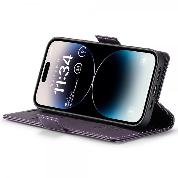 CaseMe iPhone 15 Pro Max Etui 023 Series Lilla