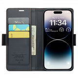 CaseMe iPhone 15 Pro Max Etui 023 Series Svart