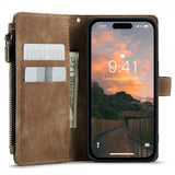 CaseMe iPhone 15 Pro Max Etui C30 Series Brun