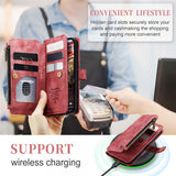 CaseMe iPhone 15 Pro Max Etui C30 Series Rød