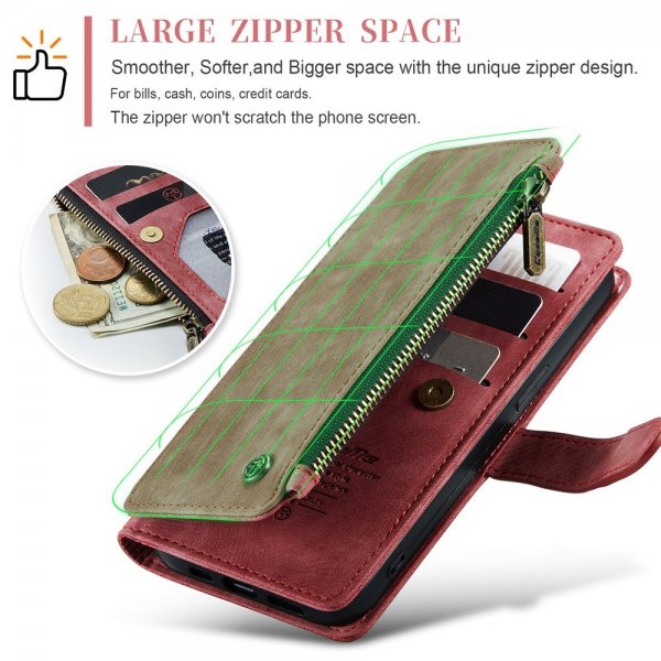CaseMe iPhone 15 Pro Max Etui C30 Series Rød