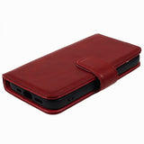 Nordic Covers iPhone 15 Pro Max Etui Essential Leather Poppy Red