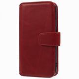 Nordic Covers iPhone 15 Pro Max Etui Essential Leather Poppy Red