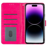 iPhone 15 Pro Max Etui Glitter Magenta