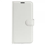 iPhone 15 Pro Max Etui Litchi Hvit