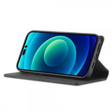 Lc.Imeeke iPhone 15 Pro Max Etui med Kortlomme flipp Svart