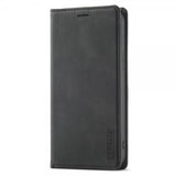 Lc.Imeeke iPhone 15 Pro Max Etui med Kortlomme flipp Svart
