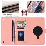 VILI iPhone 15 Pro Max Etui Avtagbart Deksel GHB Series MagSafe Rosa