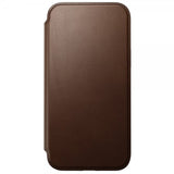 Nomad iPhone 15 Pro Max Etui Modern Leather Folio Brun