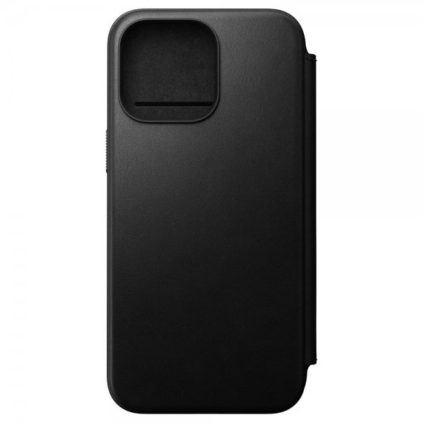 Nomad iPhone 15 Pro Max Etui Modern Leather Folio Svart