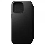 Nomad iPhone 15 Pro Max Etui Modern Leather Folio Svart