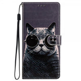 iPhone 15 Pro Max Etui Motiv Katt med Solbriller