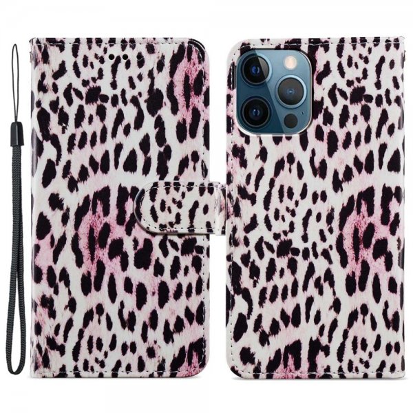 iPhone 15 Pro Max Etui Motiv Leopardmønster