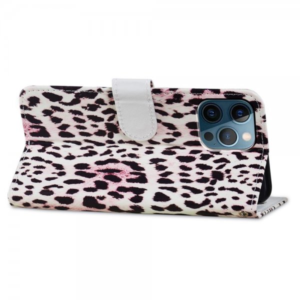 iPhone 15 Pro Max Etui Motiv Leopardmønster