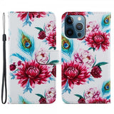 iPhone 15 Pro Max Etui Motiv Røda Rosor
