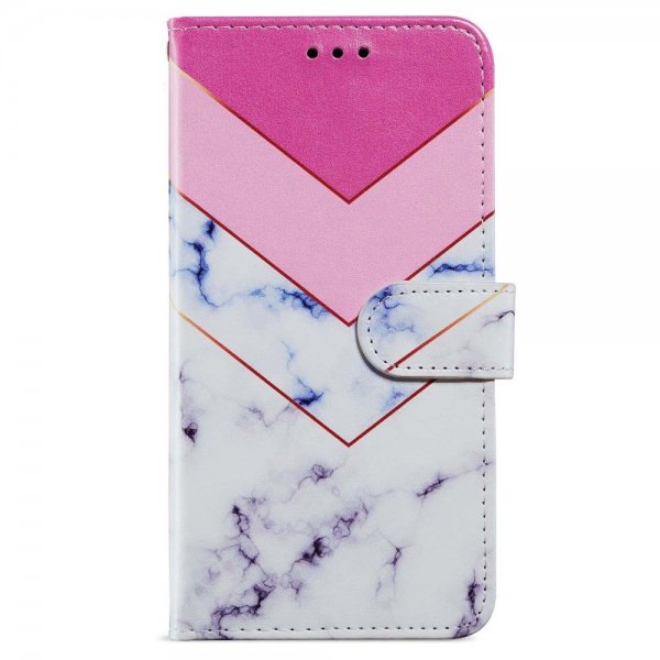 iPhone 15 Pro Max Etui Motiv Hvit Marmor