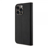 Karl Lagerfeld iPhone 15 Pro Max Etui NFT Karl & Choupette Patch Saffiano Svart